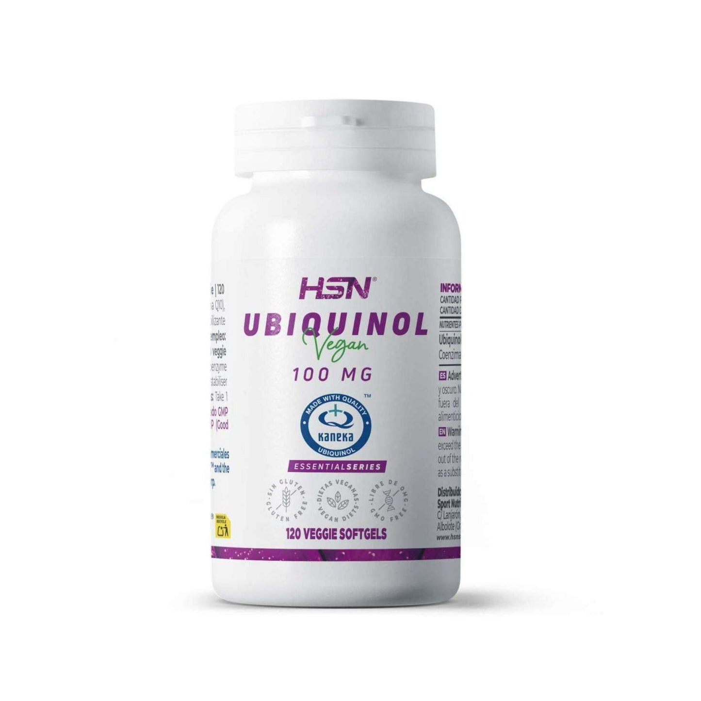 HSN Ubiquinol Kaneka Ubiquinol™ 100mg 120 perlas vegetales