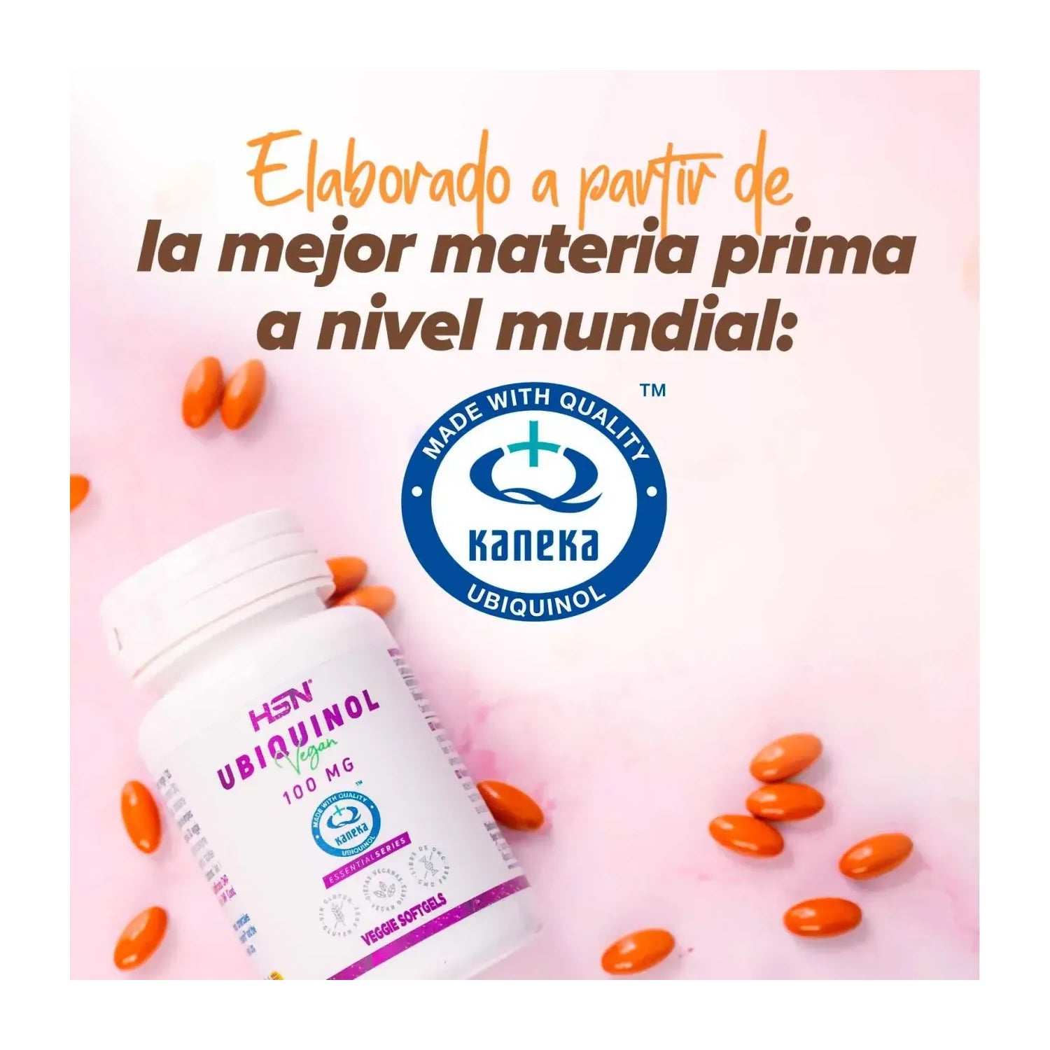 HSN Ubiquinol Kaneka Ubiquinol™ 100mg 120 perlas vegetales