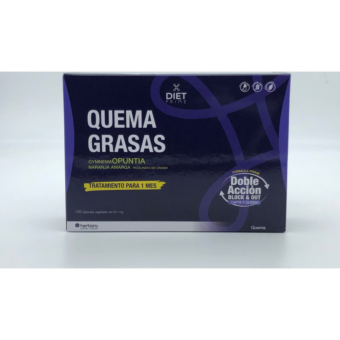 Herbora Quemagrasas 120caps