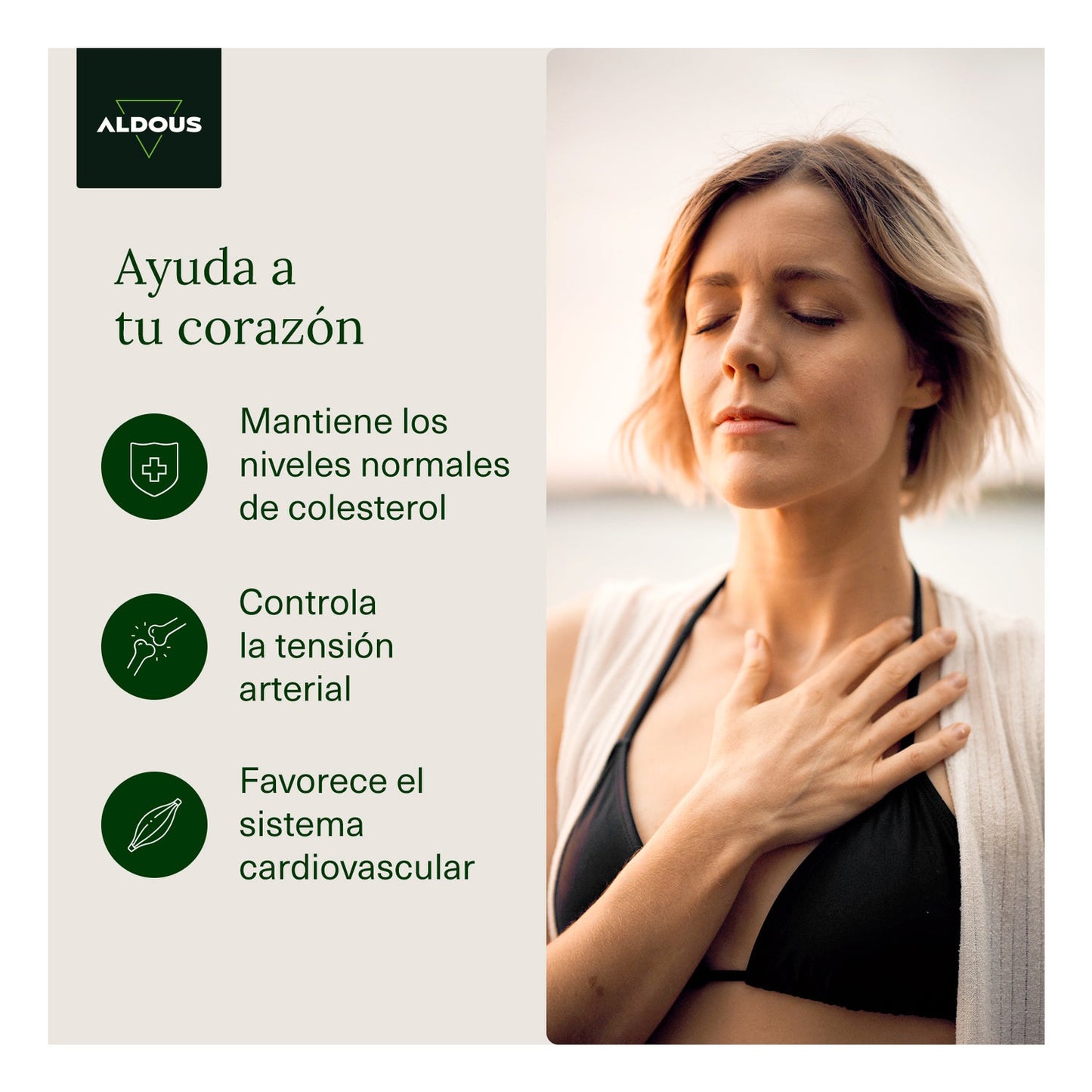 Aldous Levadura de Arroz Rojo con Coenzima Q10 400comp