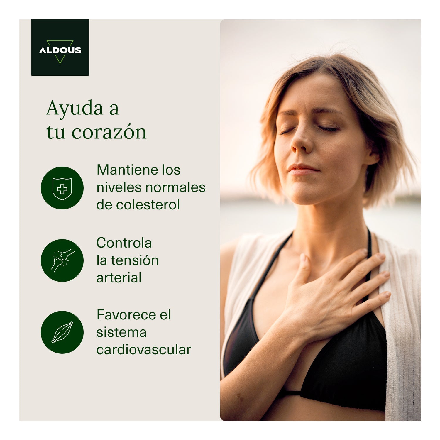 Aldous Levadura de Arroz Rojo con Coenzima Q10 400comp