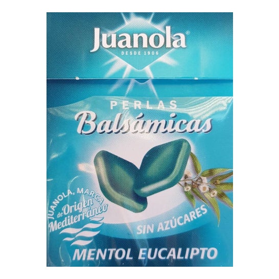 Juanola® perlas sabor mentol eucalipto 25g