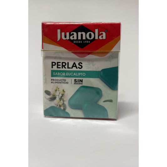Juanola® perlas sabor mentol eucalipto 25g