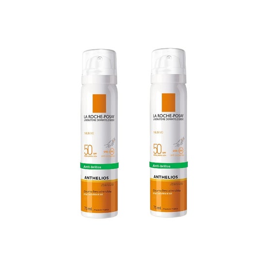 La Roche-Posay Anthelios Bruma Invisible Anti-Brillos SPF50 2x75ml