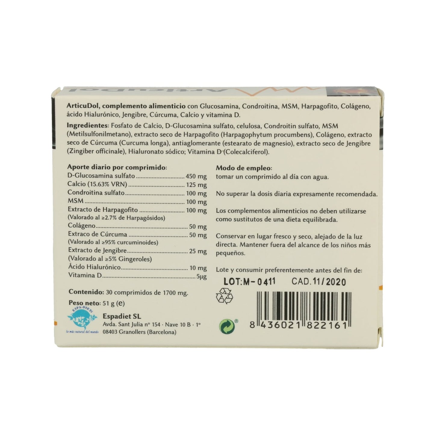 Articudol 30 Capsulas