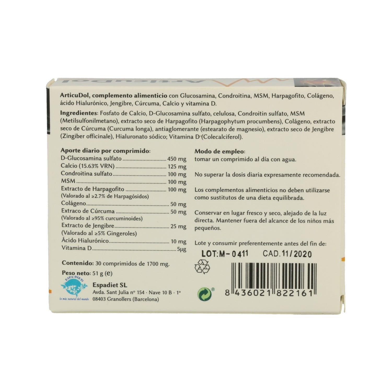 Articudol 30 Capsulas