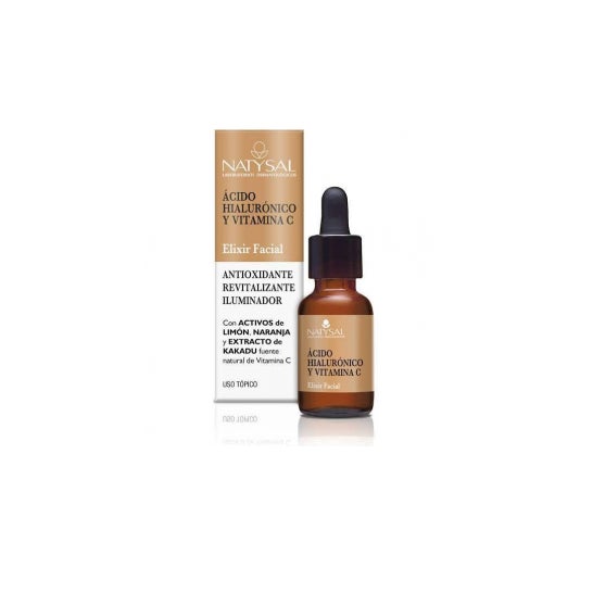 Natysal Ácido Hialurónico y Vitamina C Elixir Facial 15ml