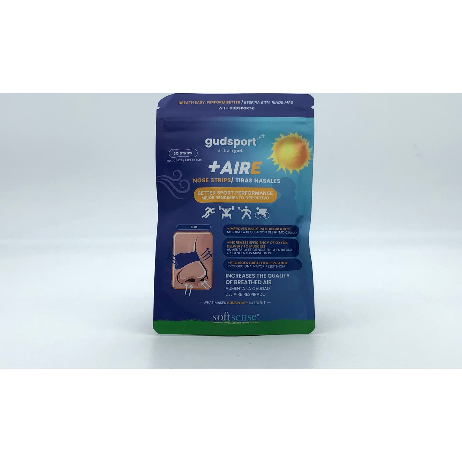 Gudslip Gudsport +Oxygen Cinta Bucal Azul 30uds