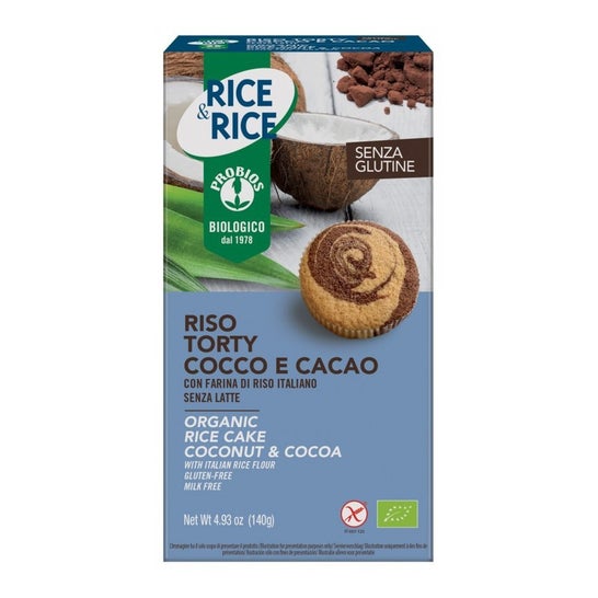 Probios Rice Torty Coco Cacao 140 g