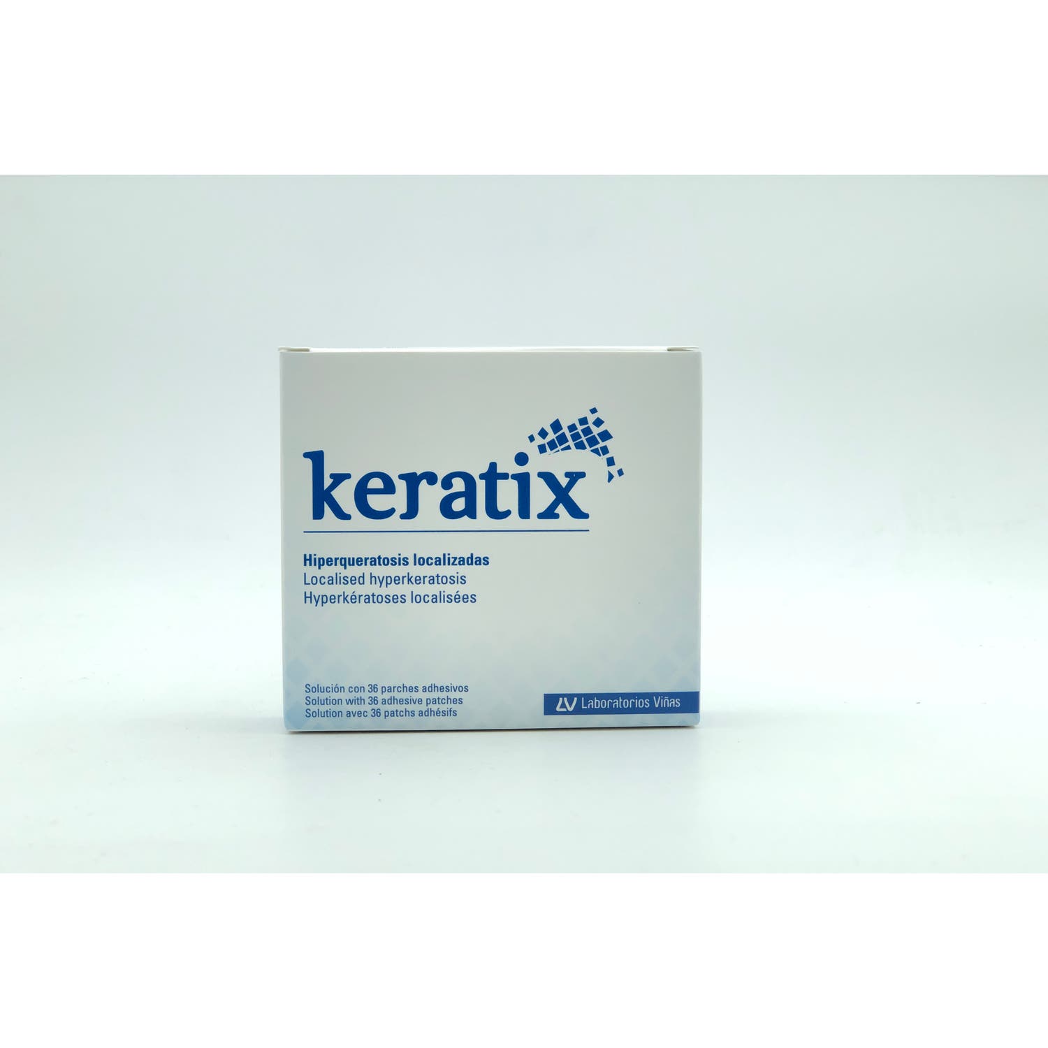 Keratix Solución + 36 Parches de 19 mm