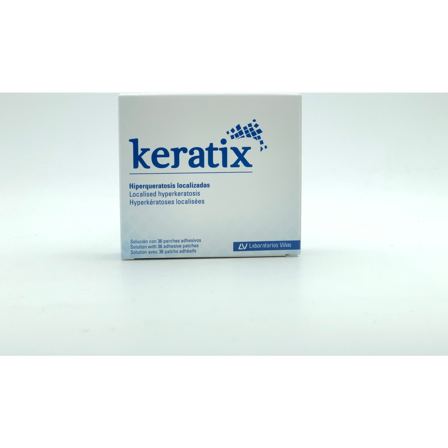 Keratix Solución + 36 Parches de 19 mm