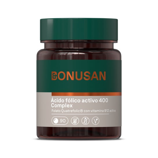 Bonusan Ácido Fólico Activo Plus 90 comp