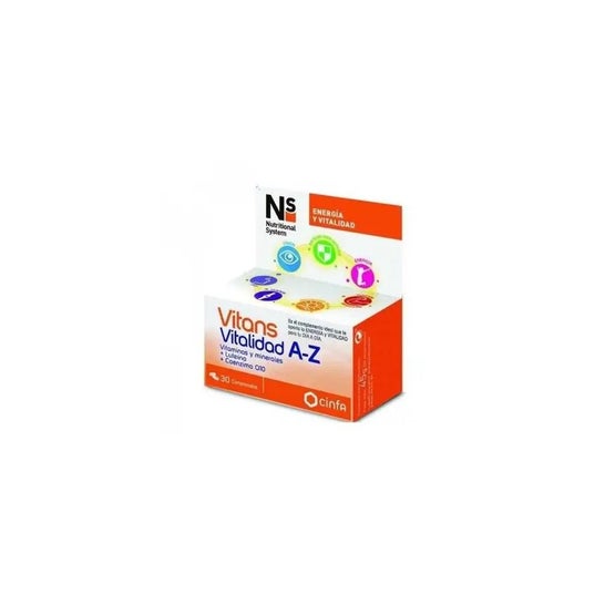 Ns Vitans Vitalidad A-Z 100comp