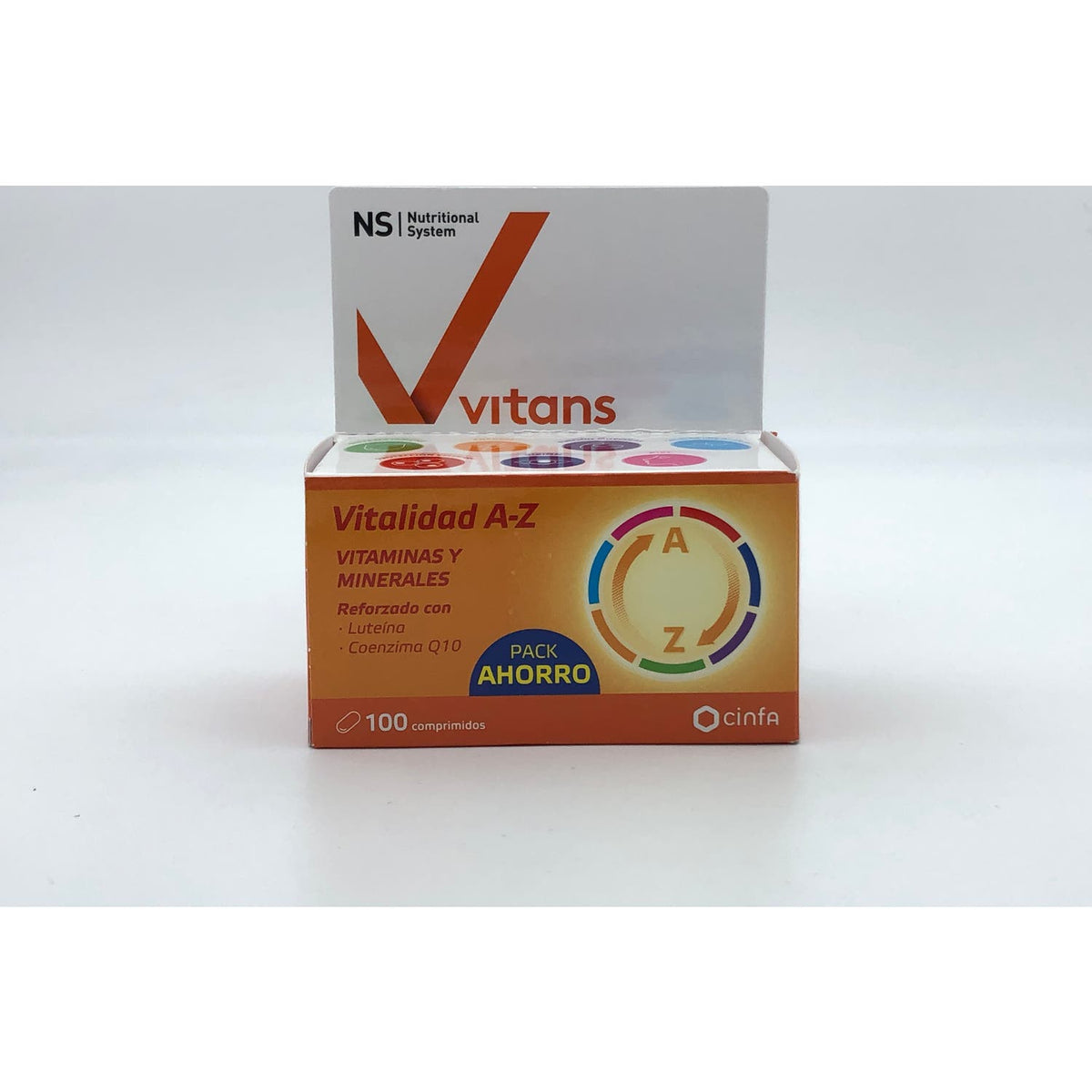 Ns Vitans Vitalidad A-Z 100comp