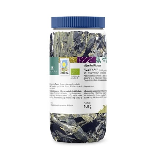 Porto Muiños Alga Wakame Deshidratada Eco 100g