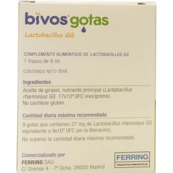Bivos Gotas Lactobacillus GG 8ml