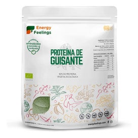 Energy Feelings Proteína de guisante Vainilla Eco Vegan Sin gluten 1 Kg