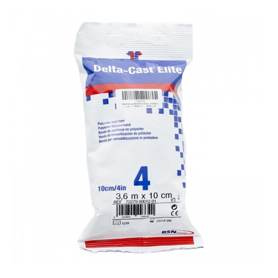 BSN Delta-Cast Elite Band Blanco 10cmx3,6m