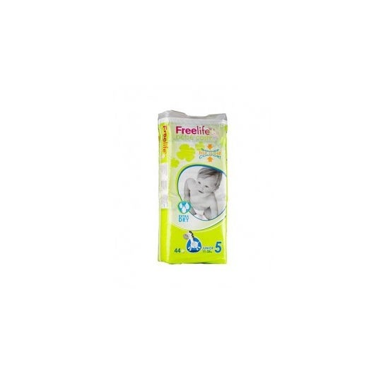 Bebé Cash Freelife Pañales Talla 5 44 uds