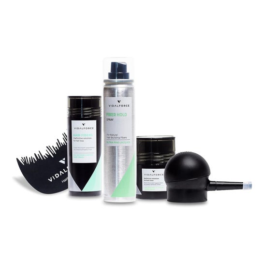 Vidalforce Super Starter Pack Auburn Fibers 30g + Fibers 5g + Fiber Hold + Pump + Optimizer