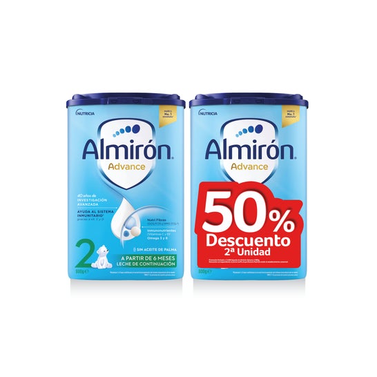Almirón Advance 2 Leche de Continuación 2x800gr