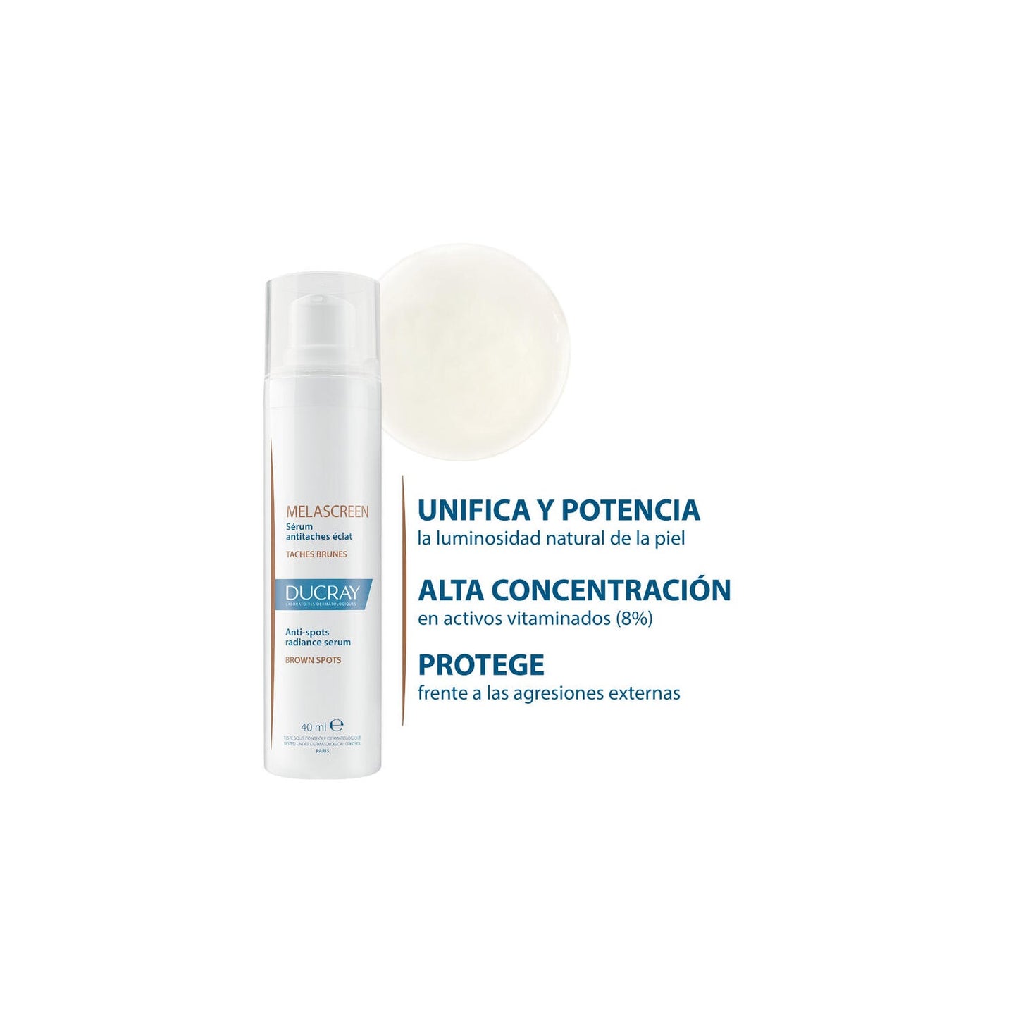 Ducray Melascreen Sérum Luminosidad Antimanchas 40ml