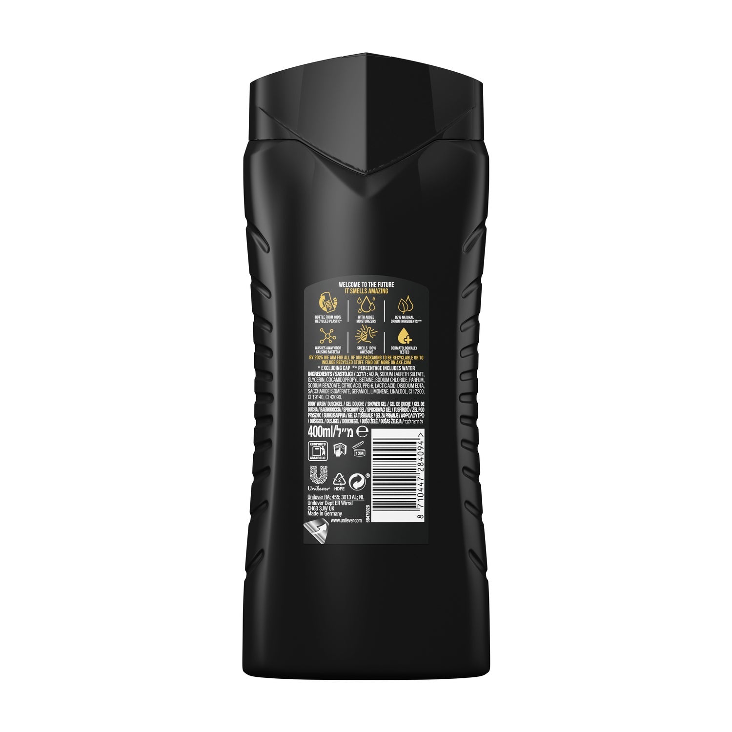 Axe Dark Temptation Total Relax Gel 400ml