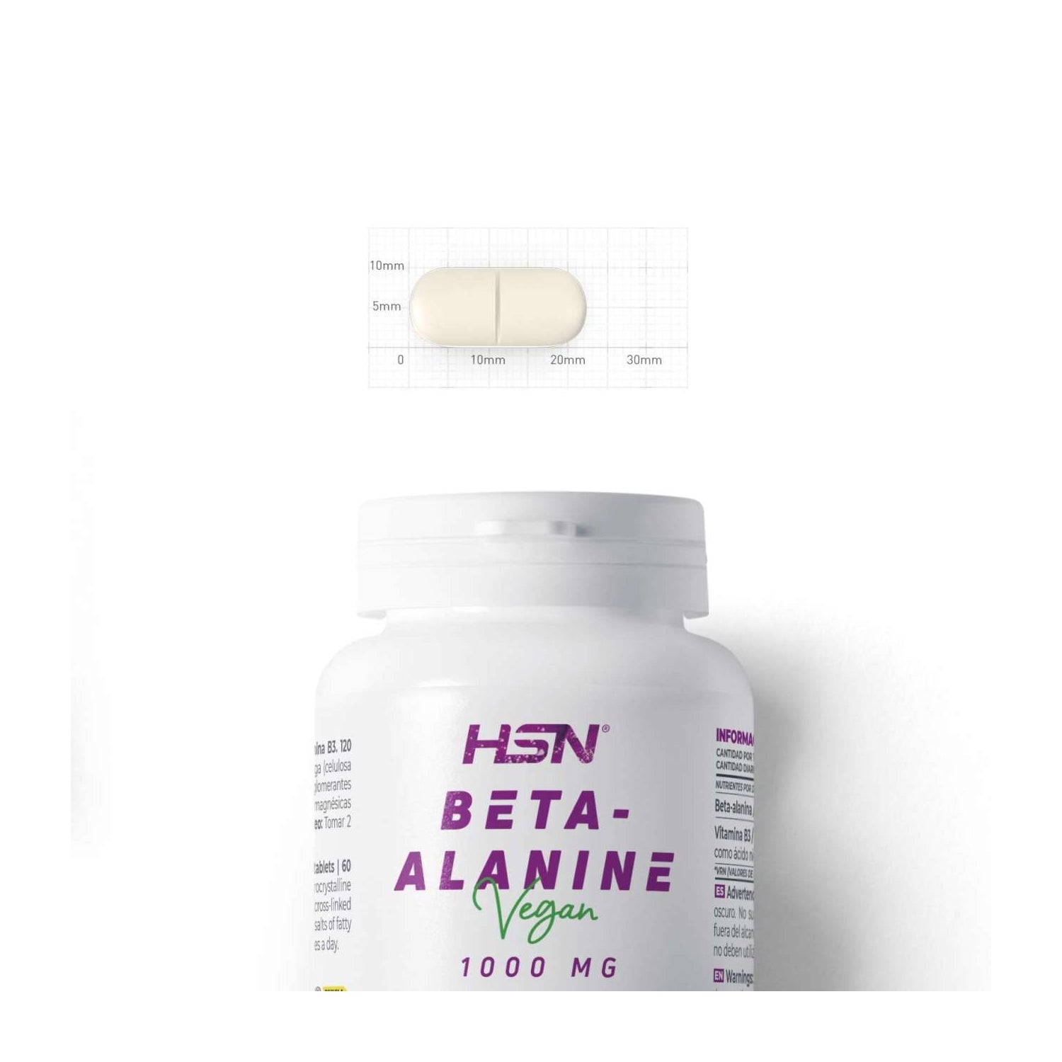 HSN Beta-Alanina 1000mg 120comp