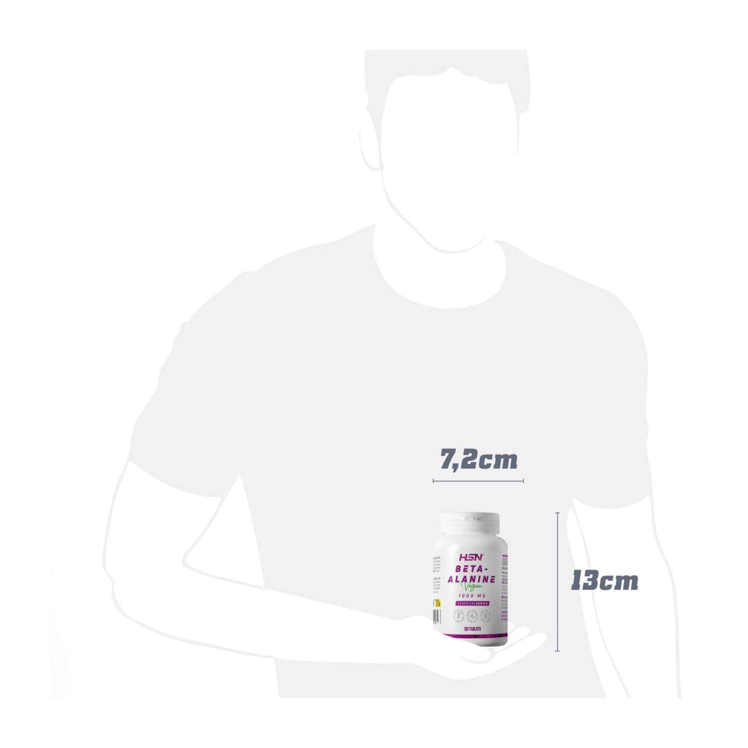 HSN Beta-Alanina 1000mg 120comp