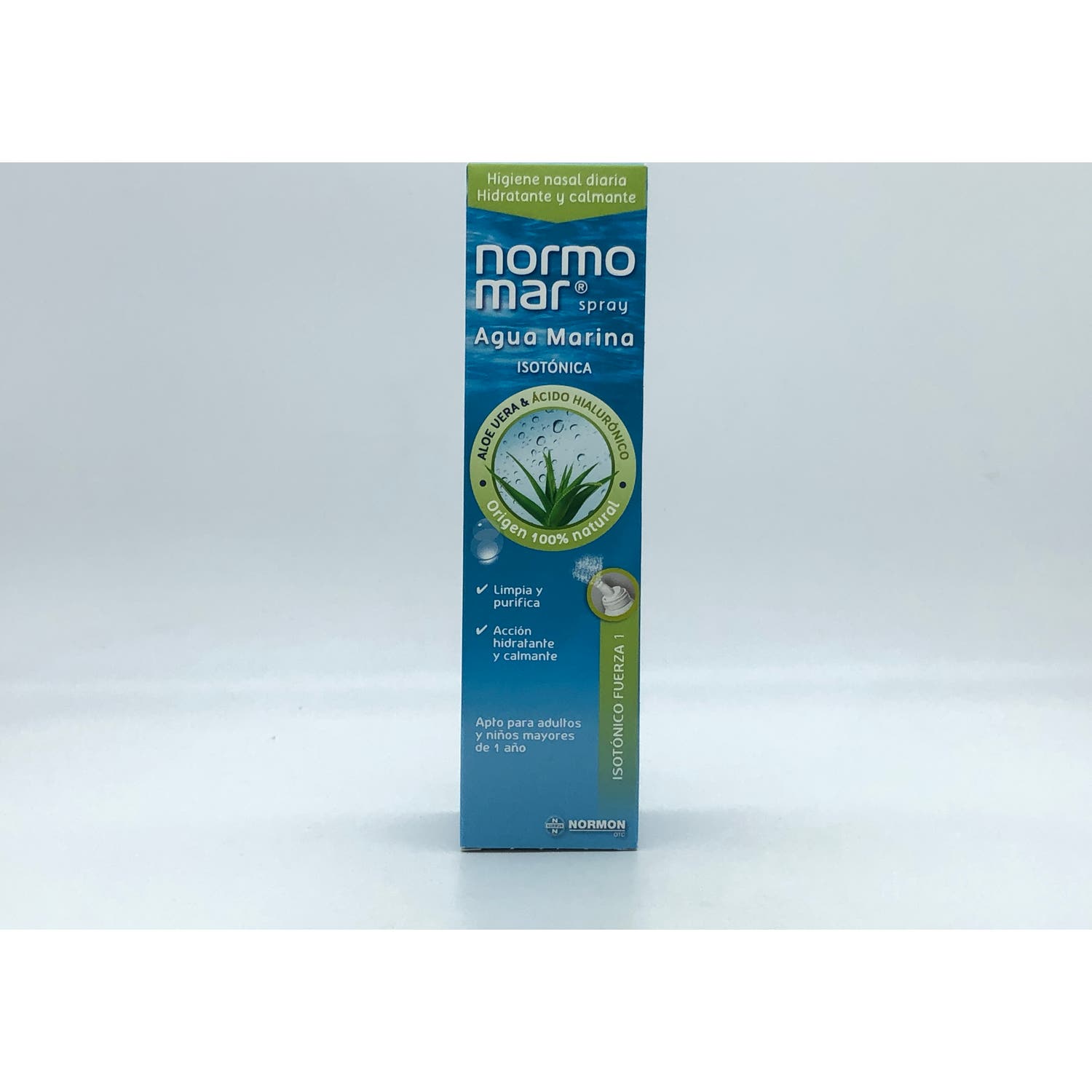 Normomar Spray Aloe Vera y Ácido Hialurónico 120ml