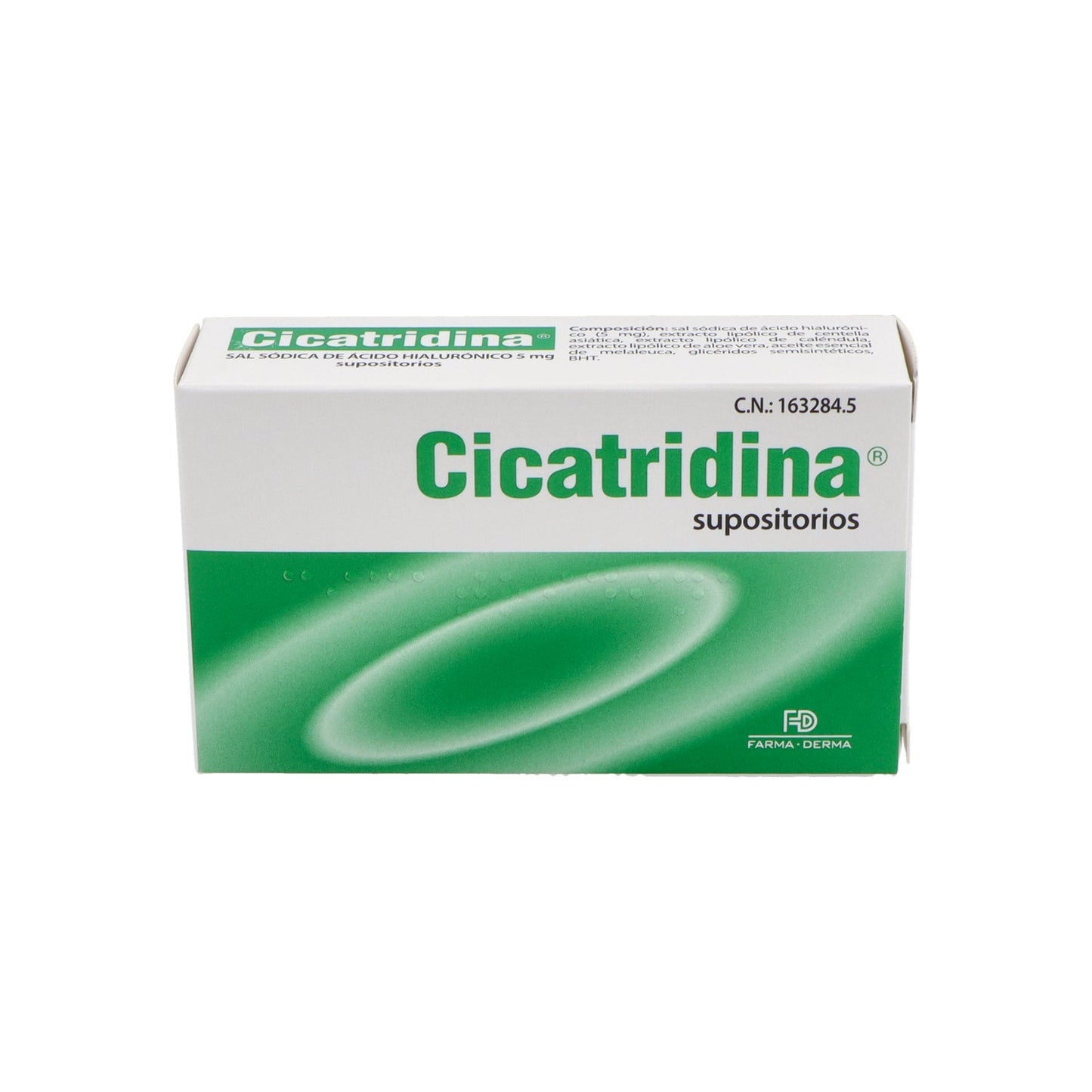 Cicatridina Supositorios 10uds