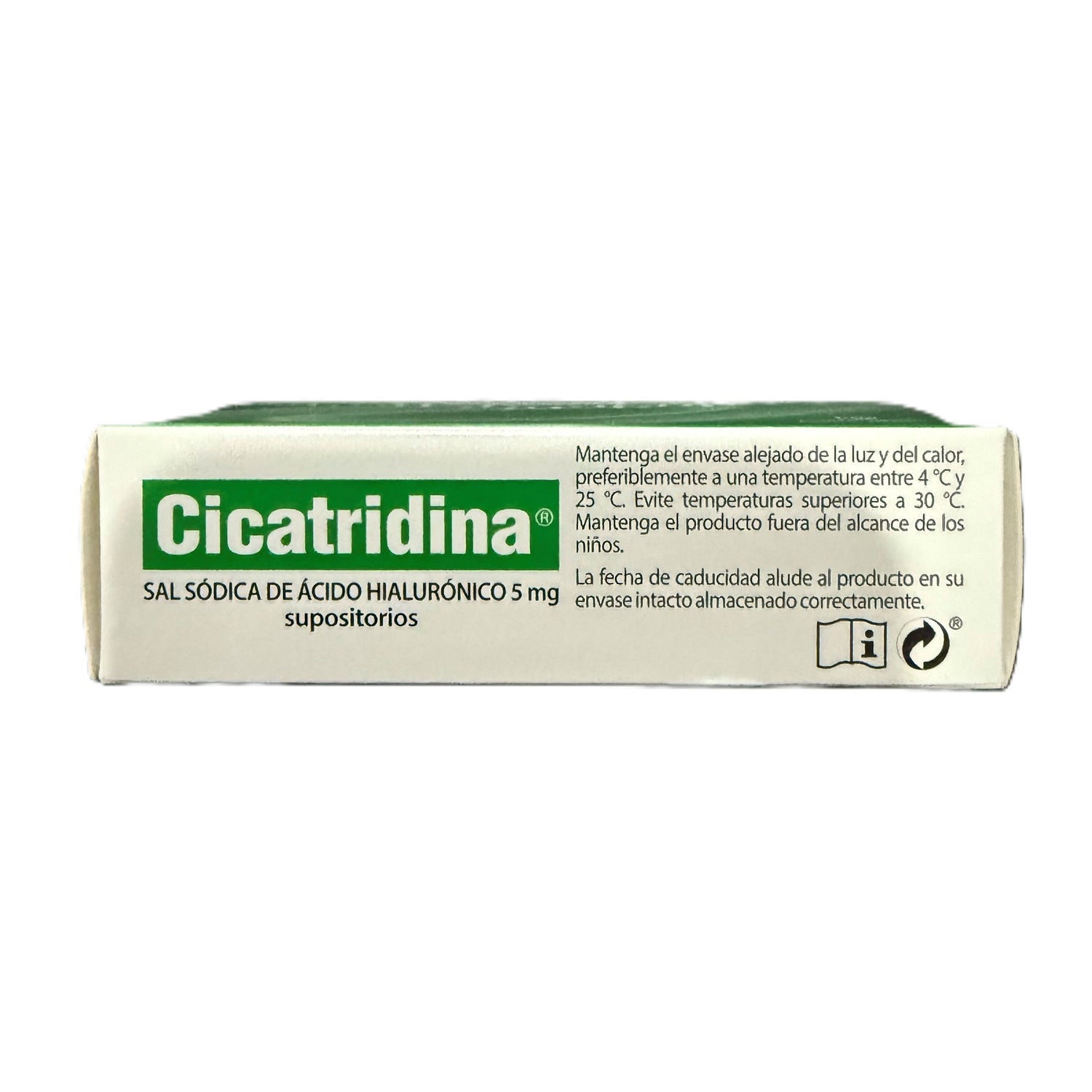 Cicatridina Supositorios 10uds