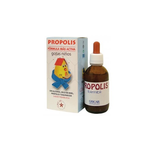 Herbofarm Própolis Drops Crianças Framboesa 50 ml