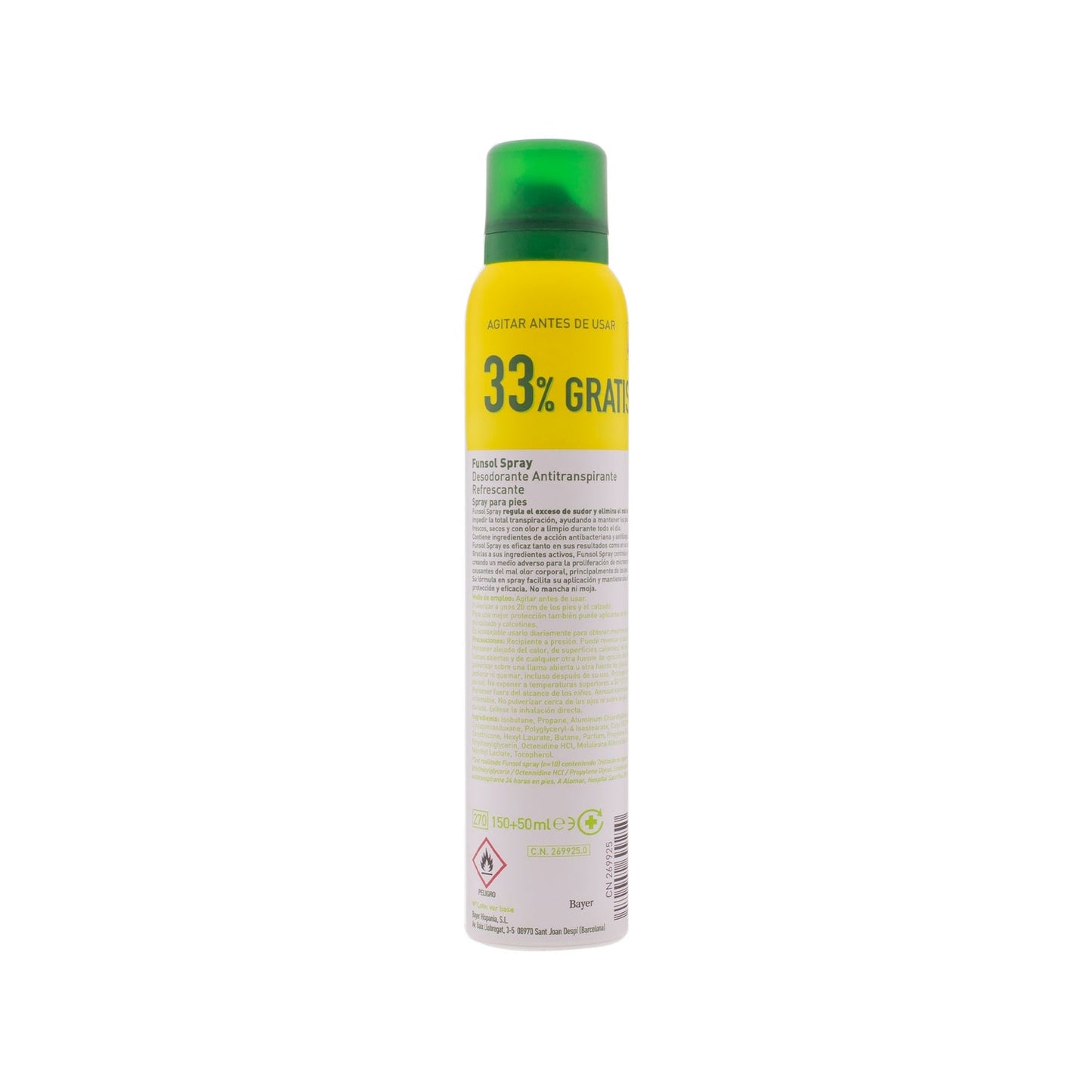 Funsol Desodorante Pies en Spray 150ml