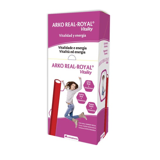 Arkopharma Arkoreal Vitality Jalea Real + Vitaminas 1 Barrita