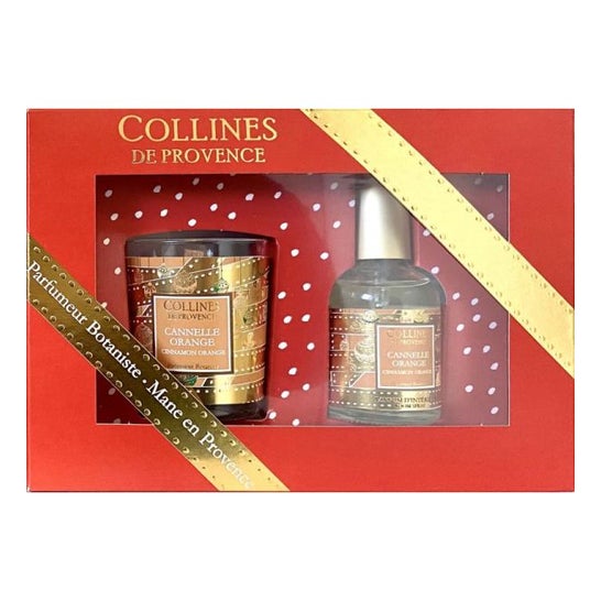 Collines de Provence Cofre Canela y Naranja 1ud
