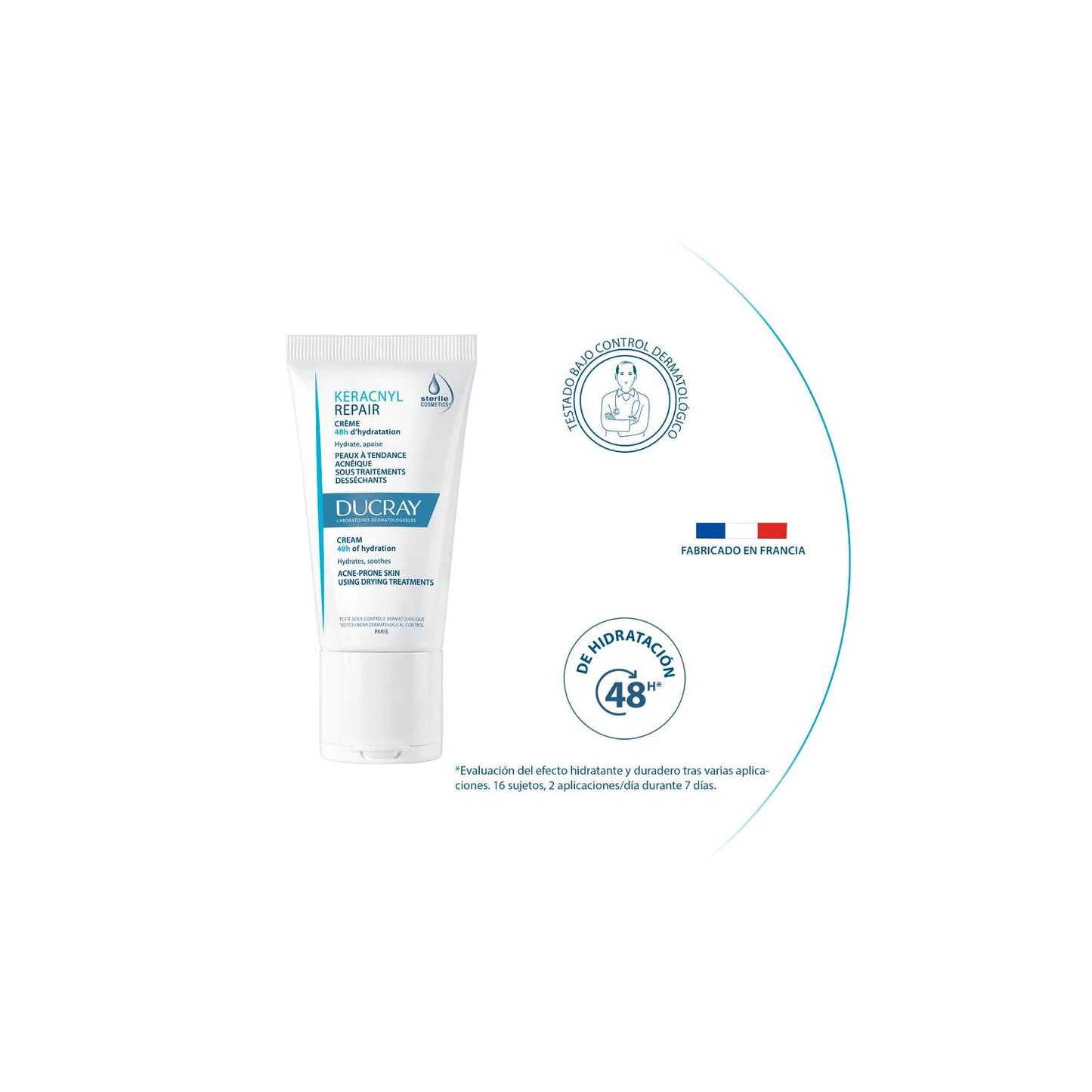 Ducray Keracnyl Repair Crema Compensadora 50ml