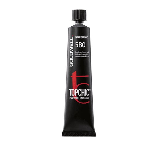 Goldwell Topchic Permanent 5 BG Light Brown Brown Gold 60 ml