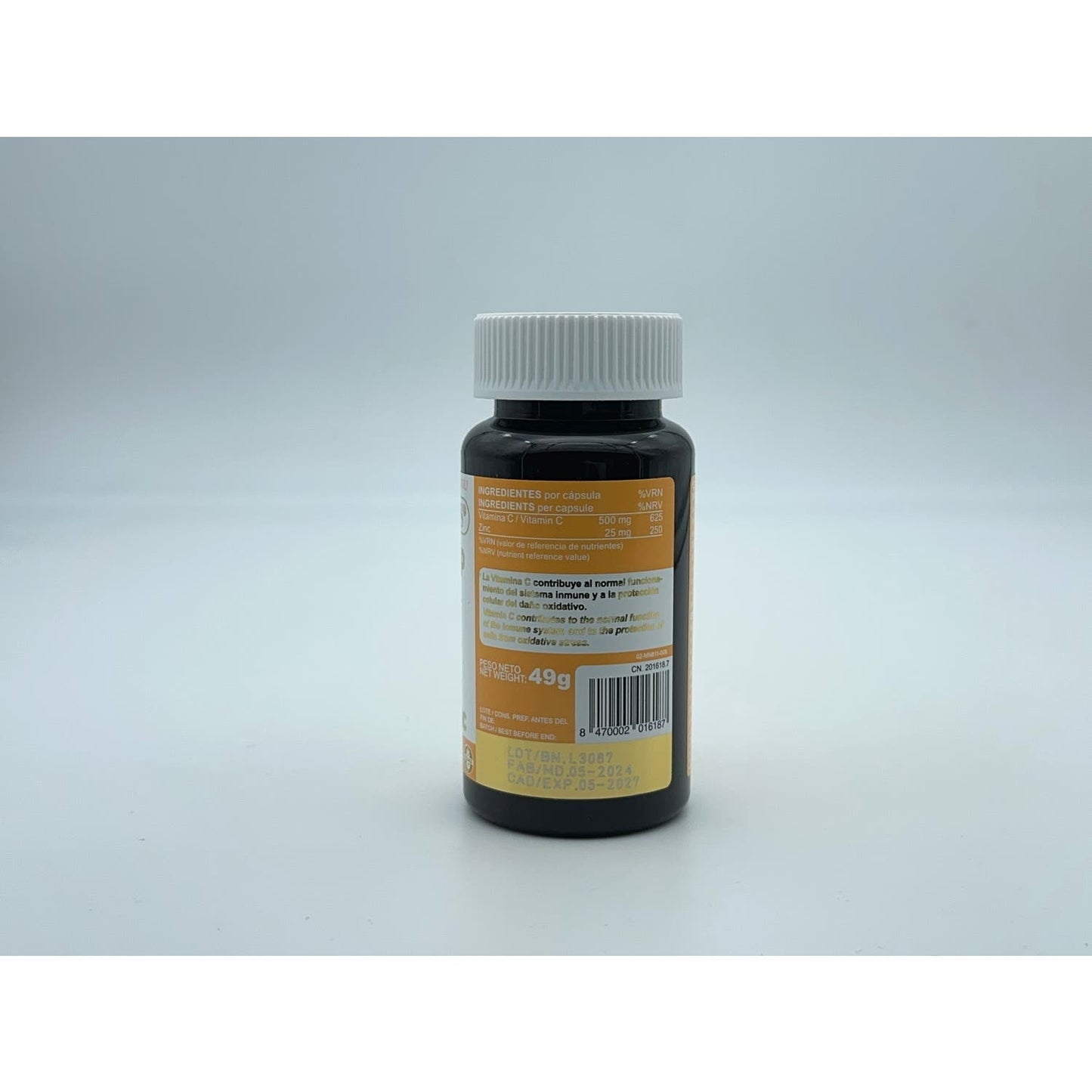 Marnys Vitahelp Vitamina C + Zinc 60caps