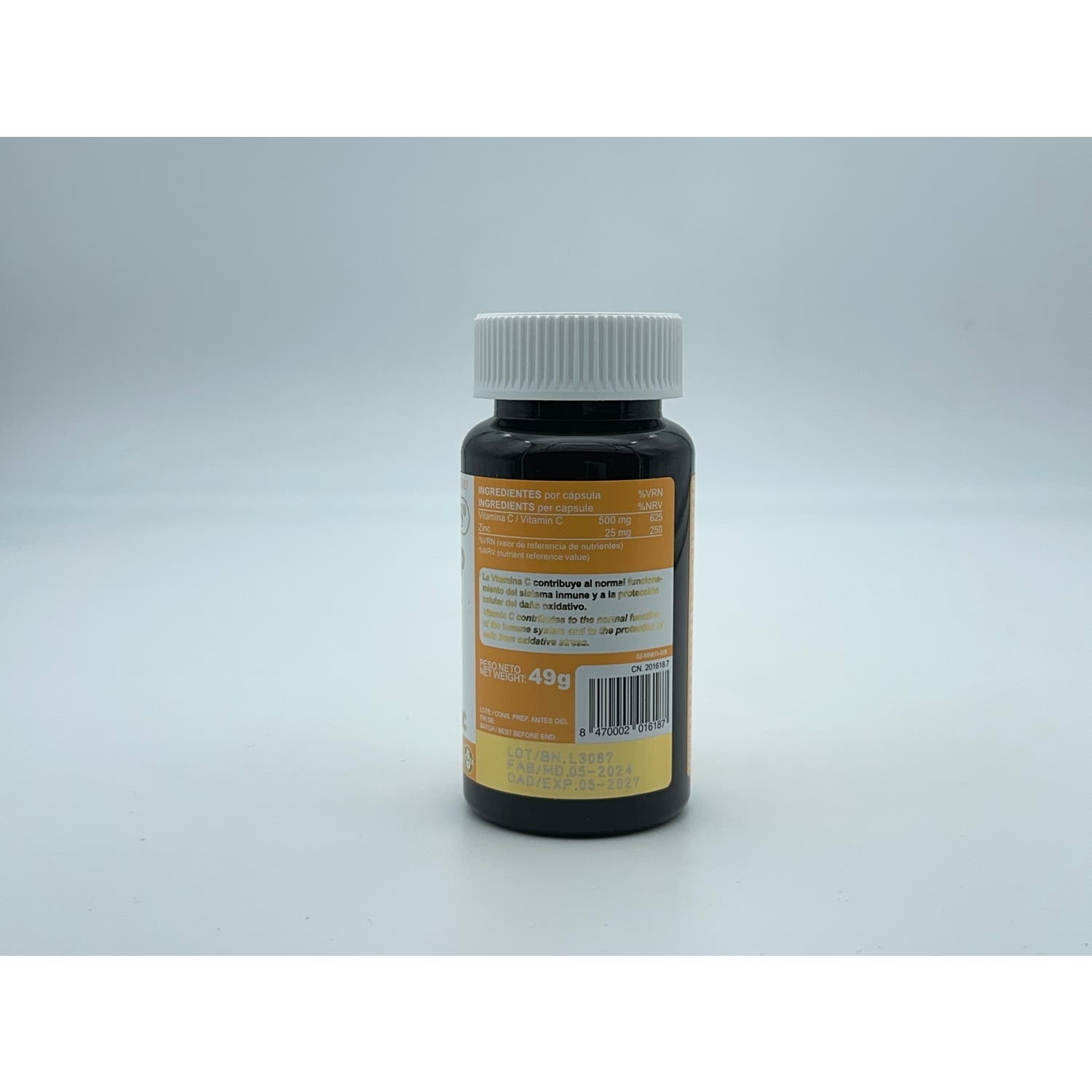 Marnys Vitahelp Vitamina C + Zinc 60caps