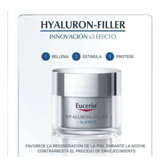 Eucerin® Hyaluron-Filler 3X Effect Crema Noche 50ml