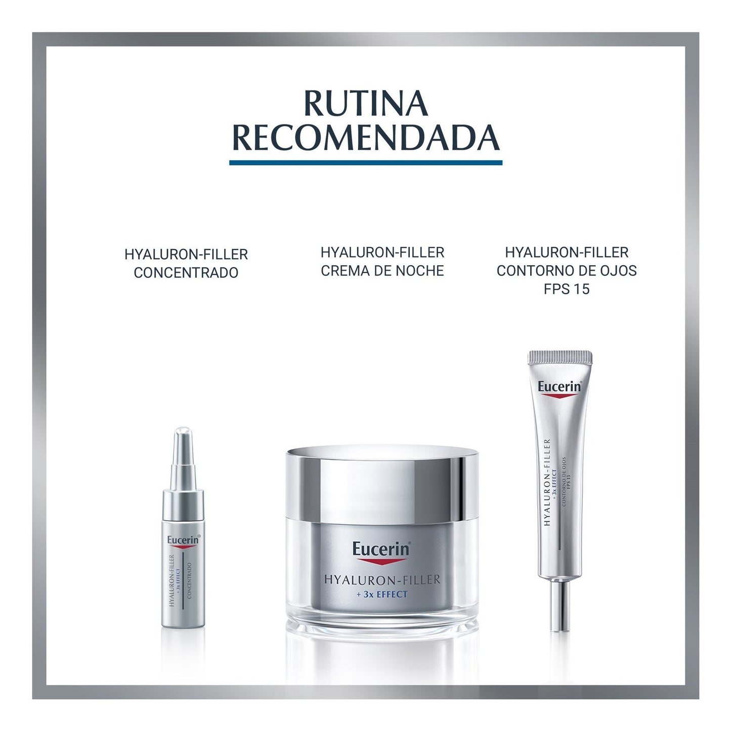 Eucerin® Hyaluron-Filler 3X Effect Crema Noche 50ml