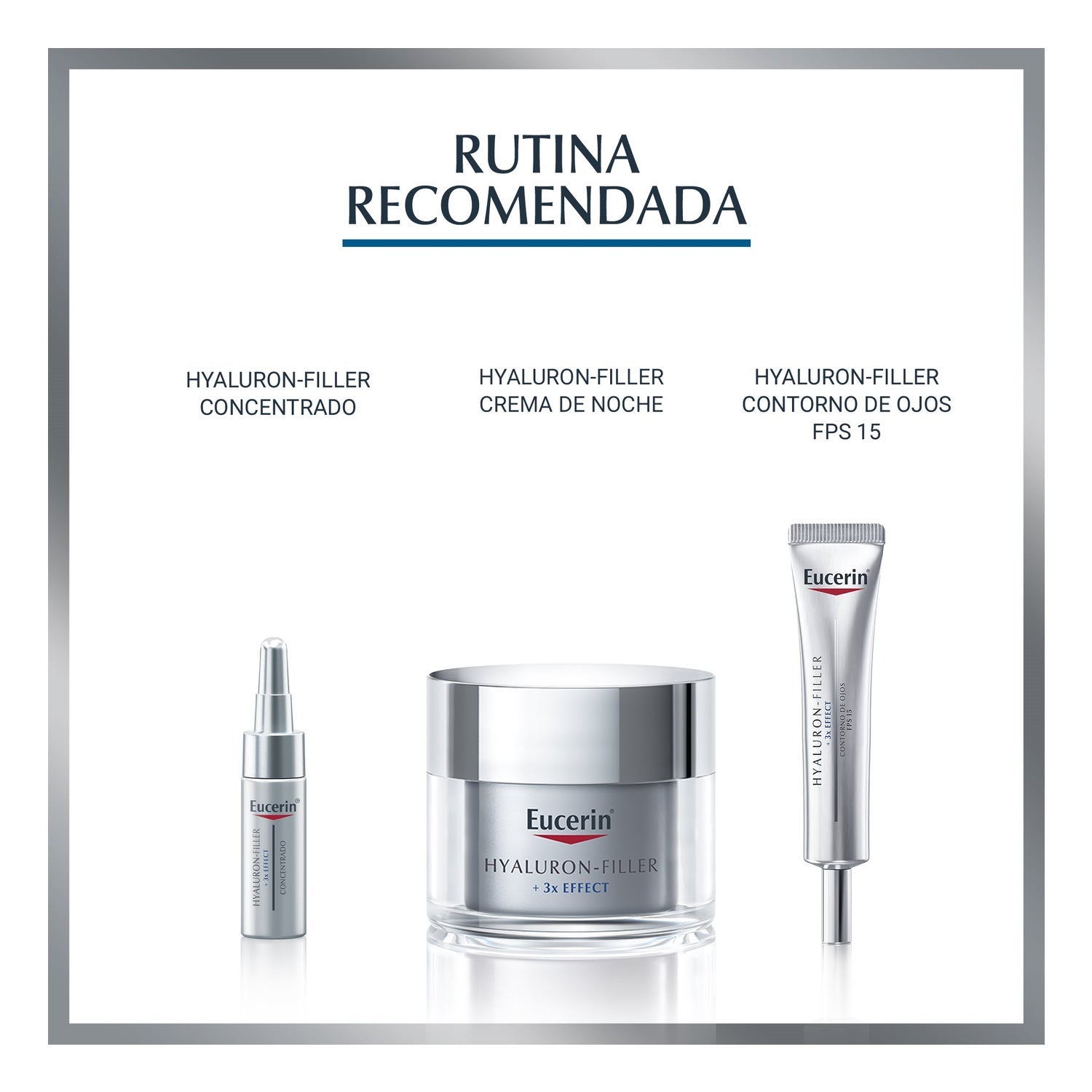 Eucerin® Hyaluron-Filler 3X Effect Crema Noche 50ml
