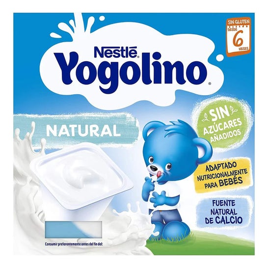 Nestle Yogolino Natural Sin Azucar 4x100g