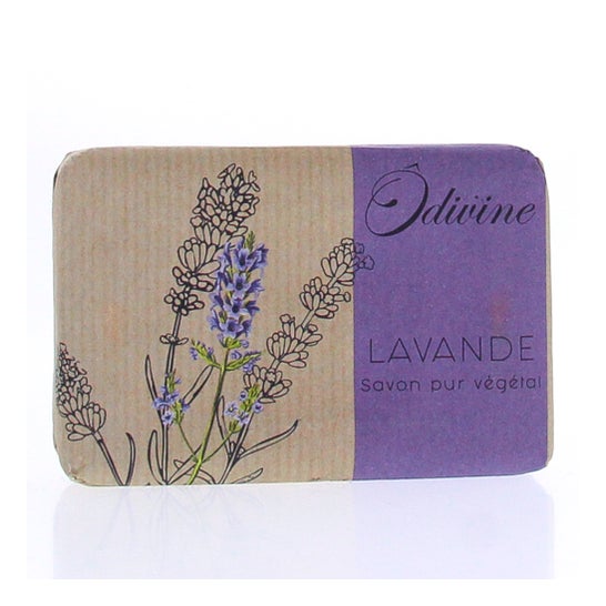 Ôdivine Jabón en Pastilla de Lavanda 80 g