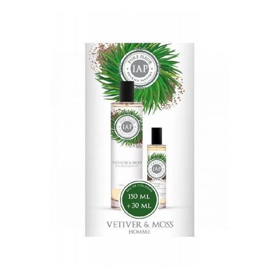 Iap Pharma Pure Fleur Agua de Colonia Vetiver & Moss Hombre 180ml