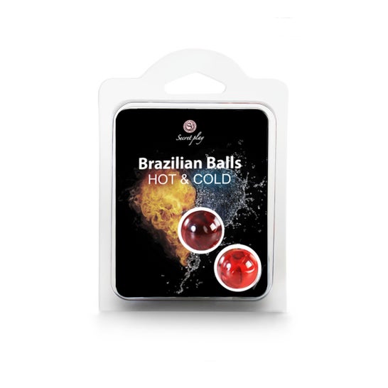Secret Play Set 2 Brazilian Balls Efecto Frío y Calor 8gr