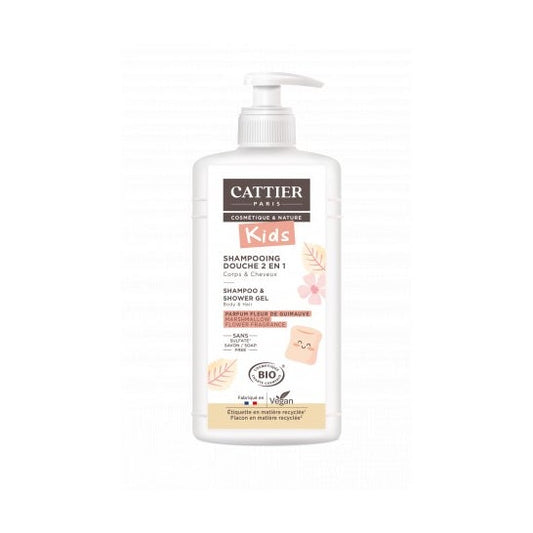 Cattier Champú y Gel Ducha Malvavisco 500ml