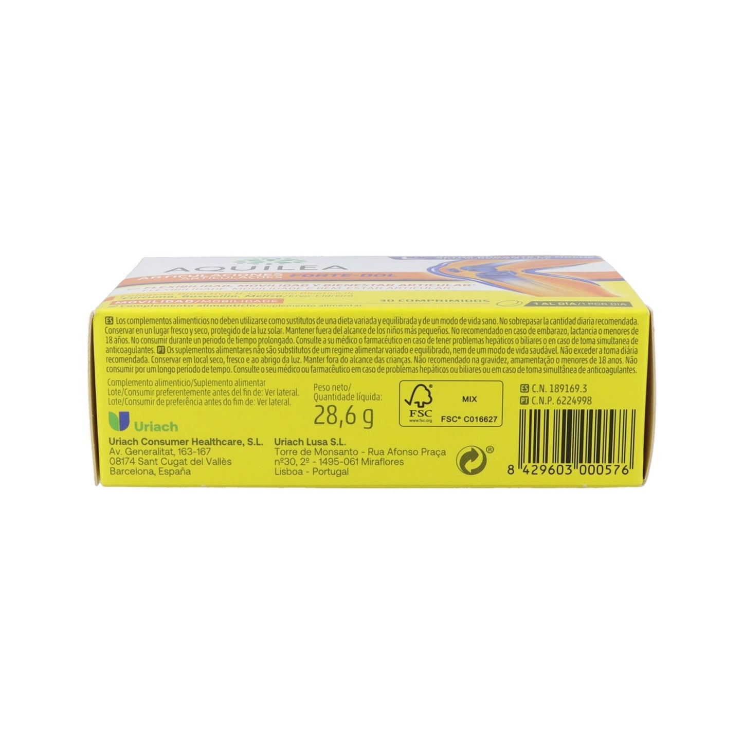 Aquilea Articulaciones Forte-Dol 30comp