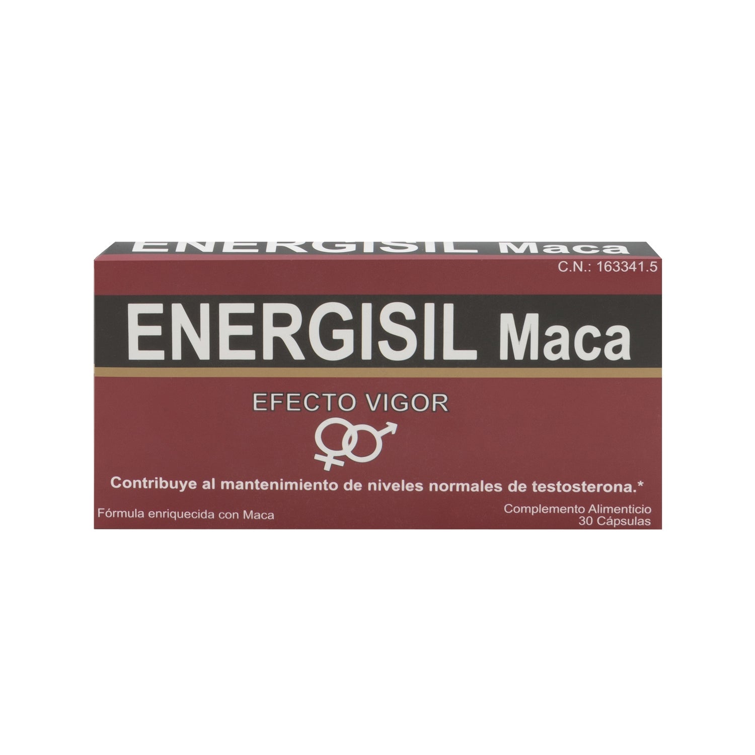 Energisil Maca Efecto Vigor 30caps